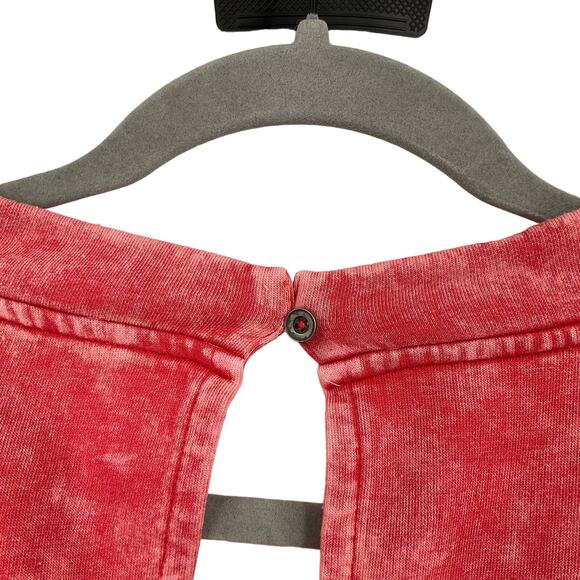 Livi Lane Bryant Pink Tie Die Sleeveless Jogger Jumpsuit Size 26/28 - Picture 7 of 10